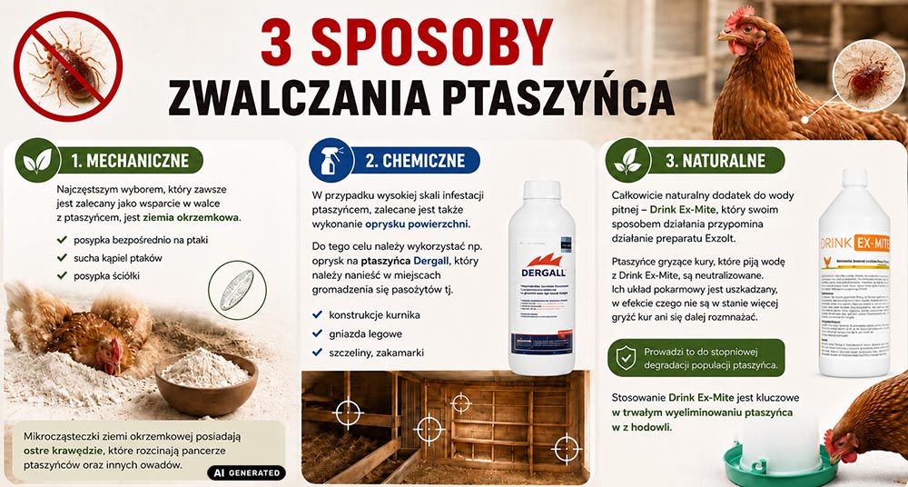 3 sposoby walki z ptaszyńcem